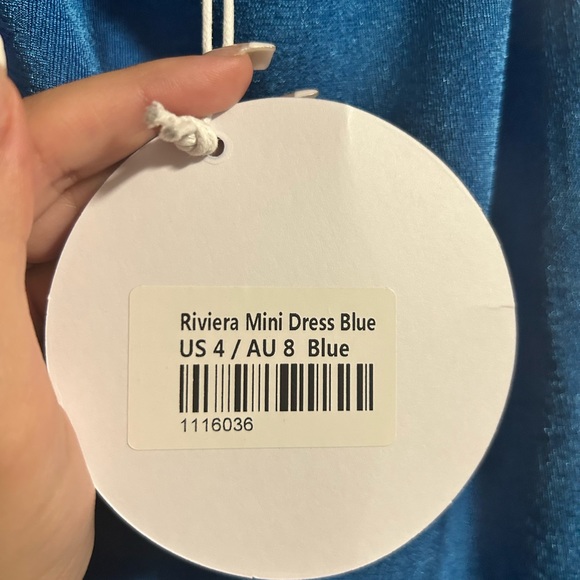 BNWT Princess Polly blue dress - Picture 5 of 5